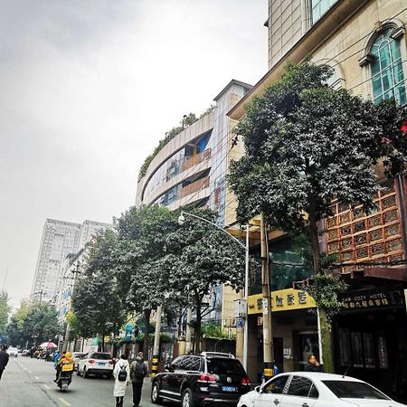 Sam Cozy Hotel Chengdu Bagian luar foto