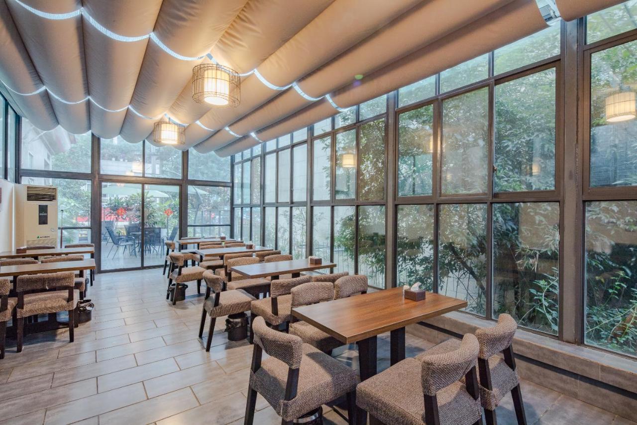 Sam Cozy Hotel Chengdu Bagian luar foto