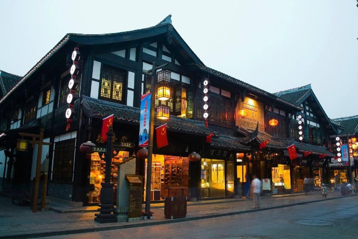 Sam Cozy Hotel Chengdu Bagian luar foto